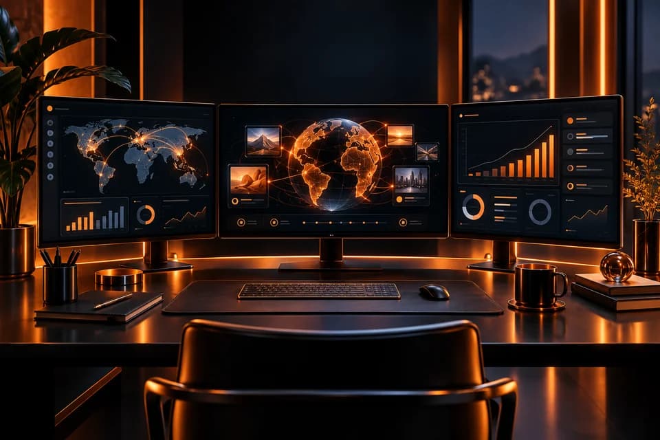 Concept illustration for the AI Professional course