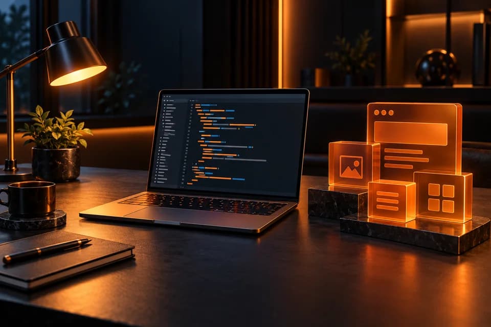 Concept illustration for the Web Development Foundation course